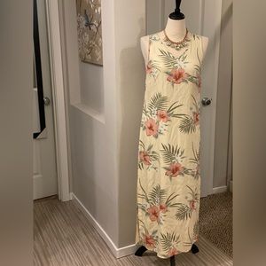 Tommy Bahama silk long dress maxi. Size M